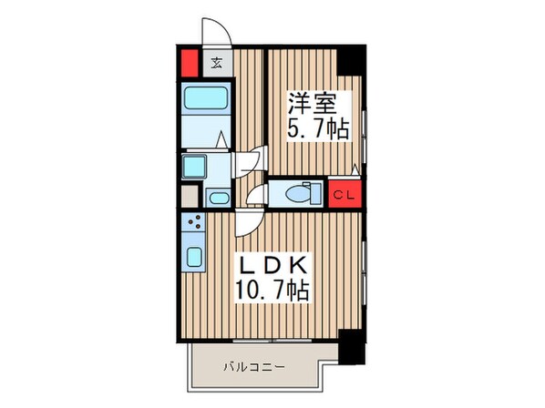 ミラコリーヌ浦和の物件間取画像